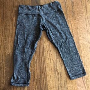 Herringbone LULULEMON Wunder Under crops